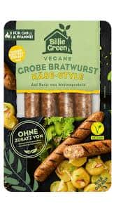 Billie Green - Vegane Grobe Bratwurst Käse-style