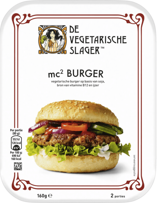 De Vegetarische Slager - Mc² Burger