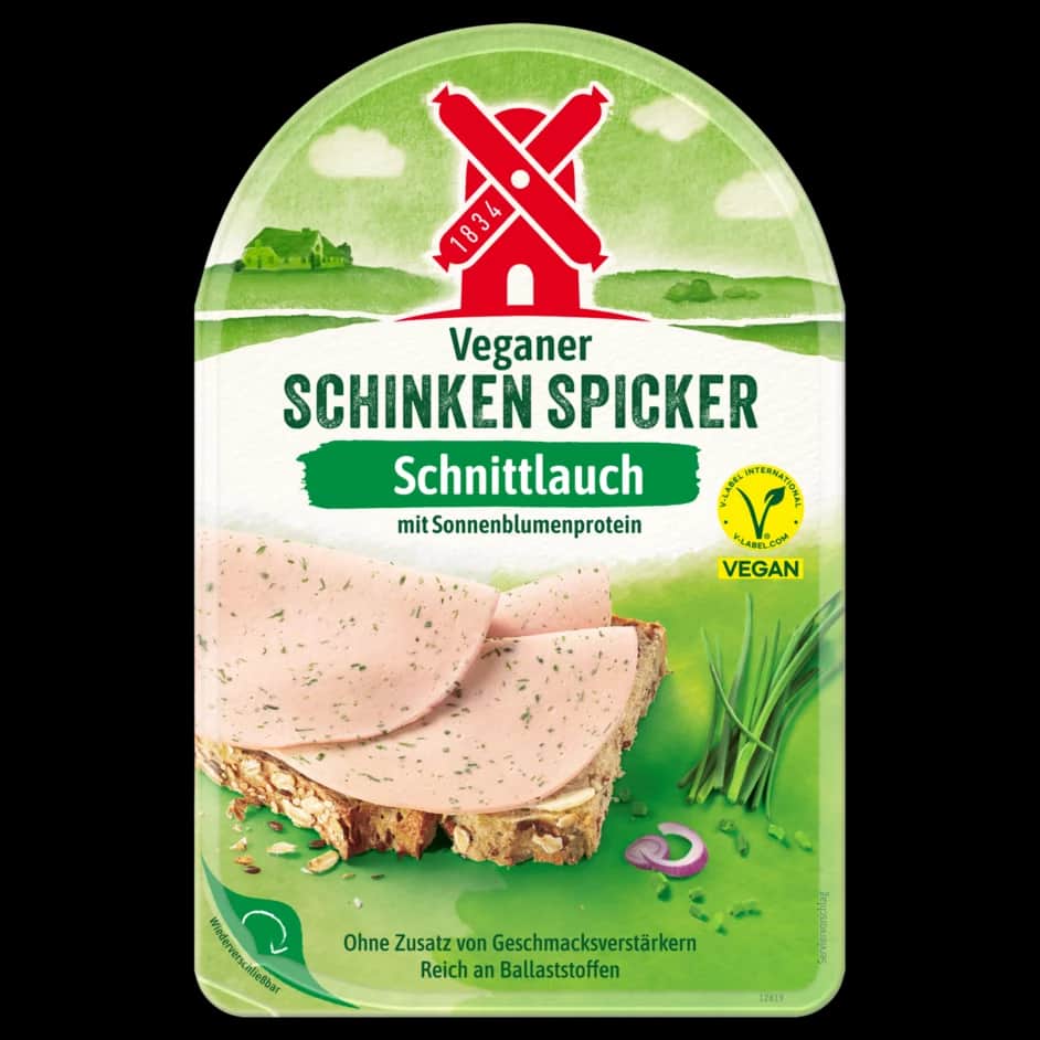 Rügenwalder Mühle - Veganer Schinken Spicker Schnittlauch