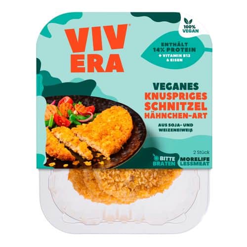Vivera - Veganes Knuspriges Schnitzel Hähnchen-Art