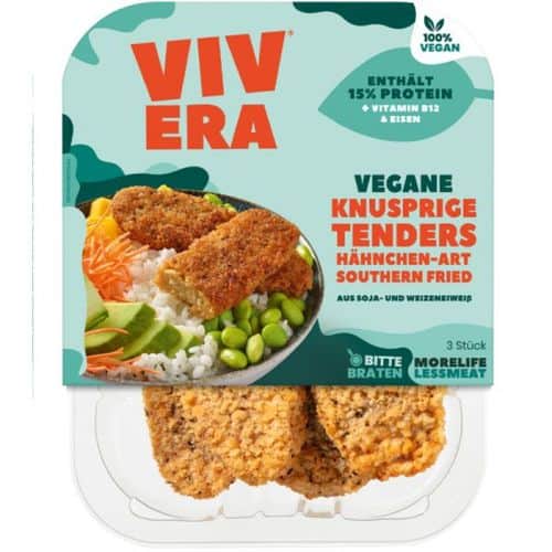 Vivera - Vegane Knusprige Tenders Hähnchen-Art Southern Fried