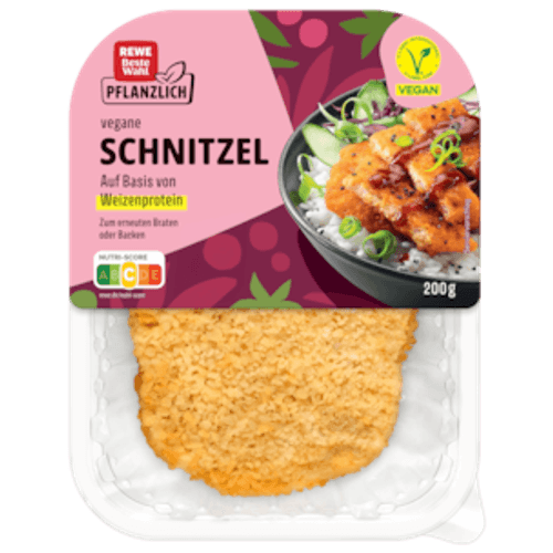 Rewe Beste Wahl - Vegane Schnitzel