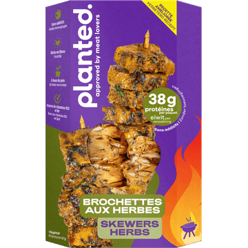 Planted. - Brochettes Aux Herbes / Skewers Herbs